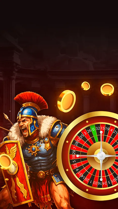 Roman Casino - Logo boczne